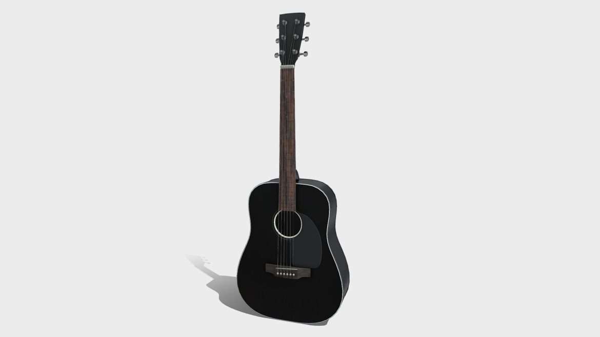 guitar 3d model