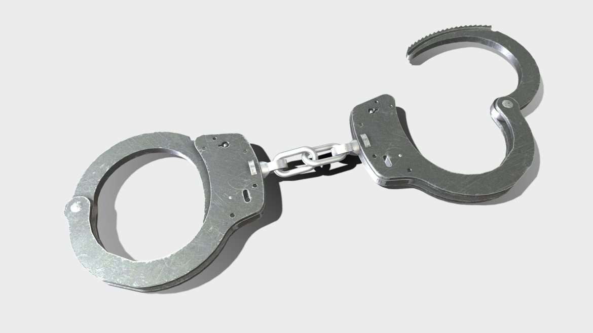 handcuffs 3d model