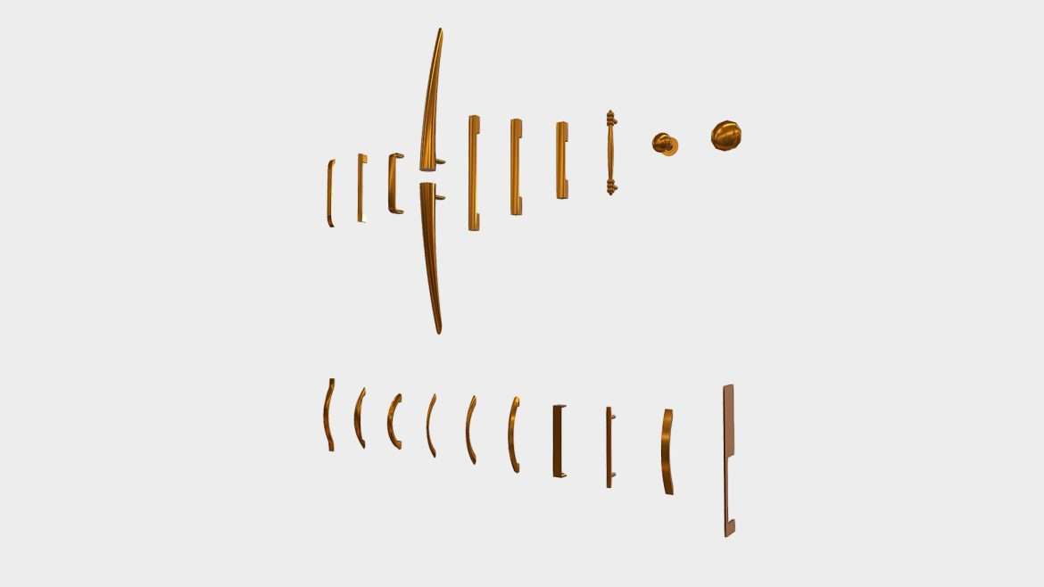handles 3d model