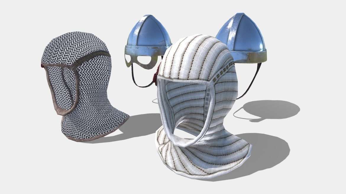 helmets 3d model