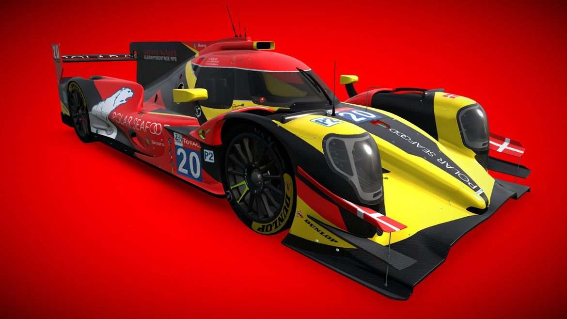highclass racing oreca 07 3d model