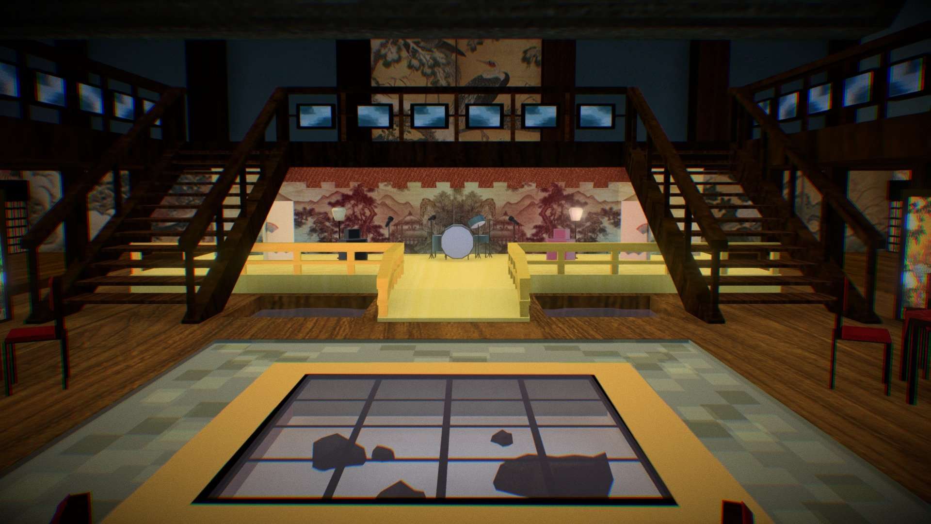 House Of Blue Leaves (Textured)