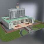 house of government of the russian federation 3d model