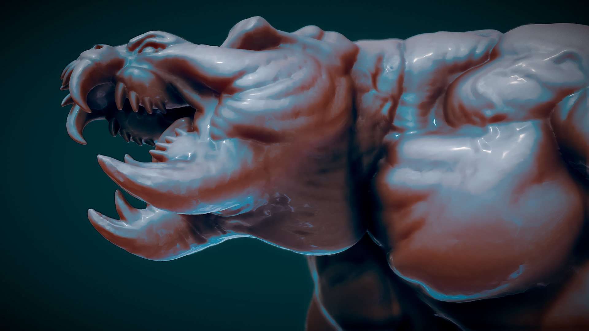 Humanoid Hybrid Monster