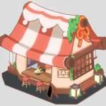 itadakimasu 3d model