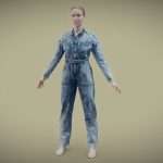 Jeans Salopet 001