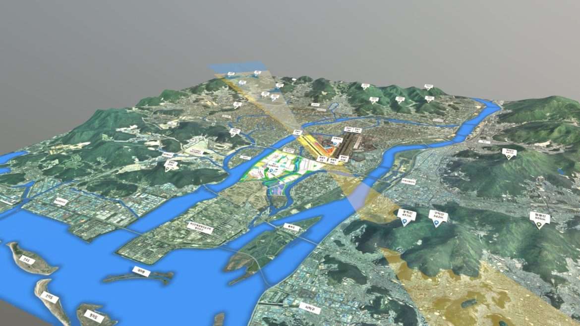 kimhae airport 3d model