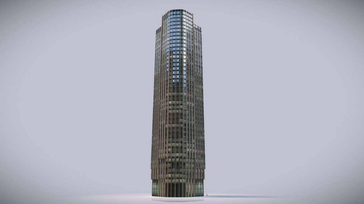 kings reach tower london 3d model