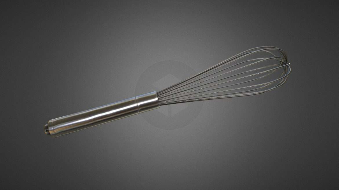 kitchen whisk 3d model