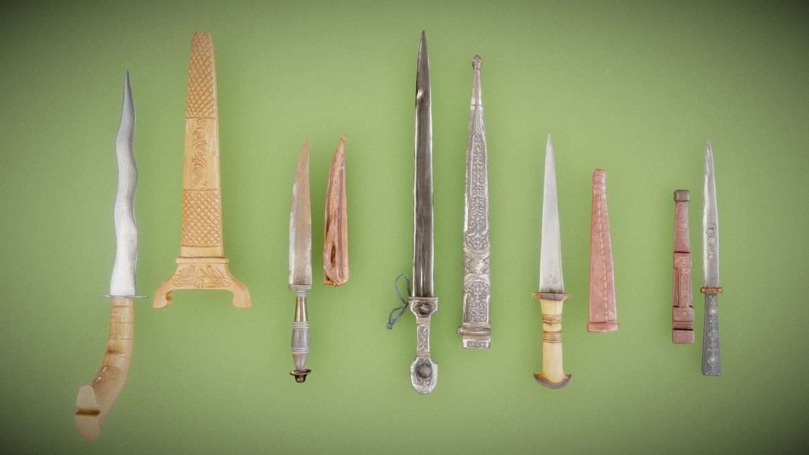 knives vol iii 3d model