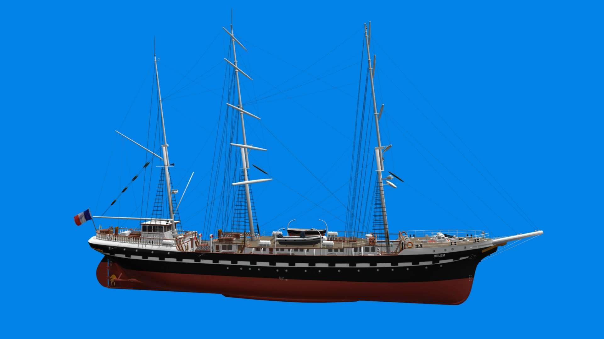 Le voilier 3 mâts Belem – Nantes