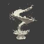 Liquid Spiral Splash