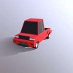 Low Poly Car 001