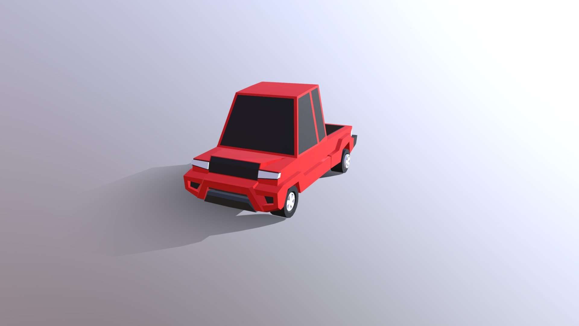 Low Poly Car 001