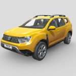 Low Poly Car – Dacia Duster 2018