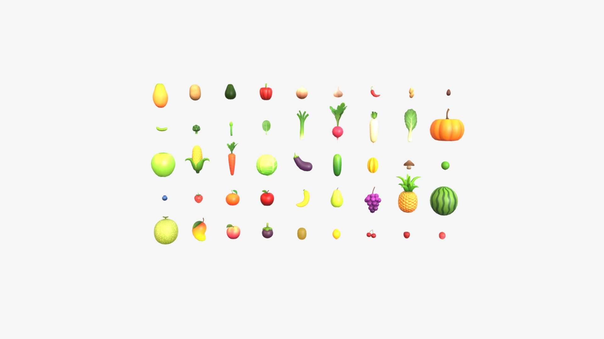 Low Poly Food Pack Vol. 2
