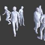 Low Poly People Collection 8
