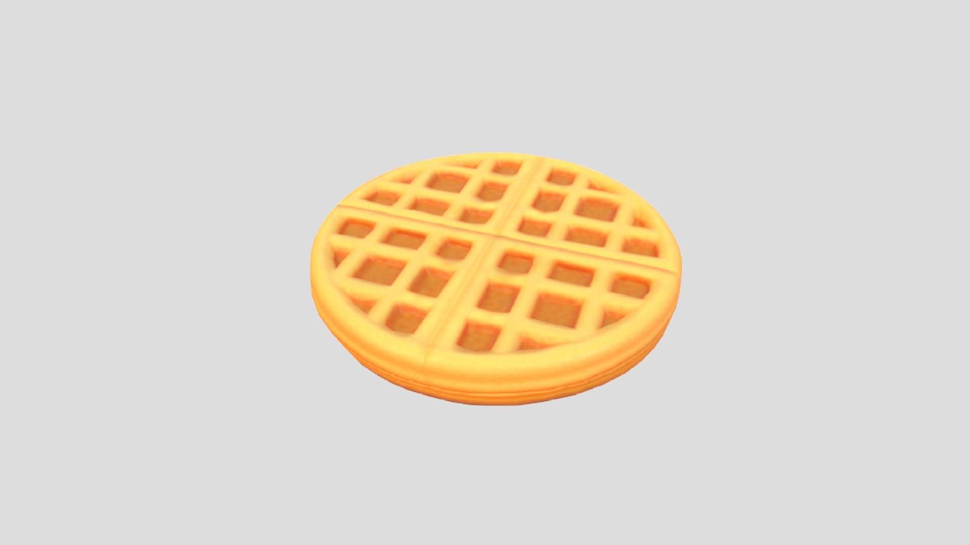 Low Poly Waffle