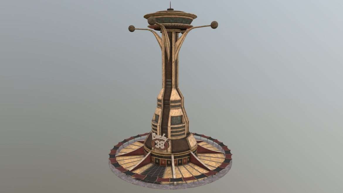 lucky 38 3d model