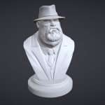 Mafia Boss Var A – 3D Print Ready