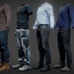 Male Clothing Collection V2