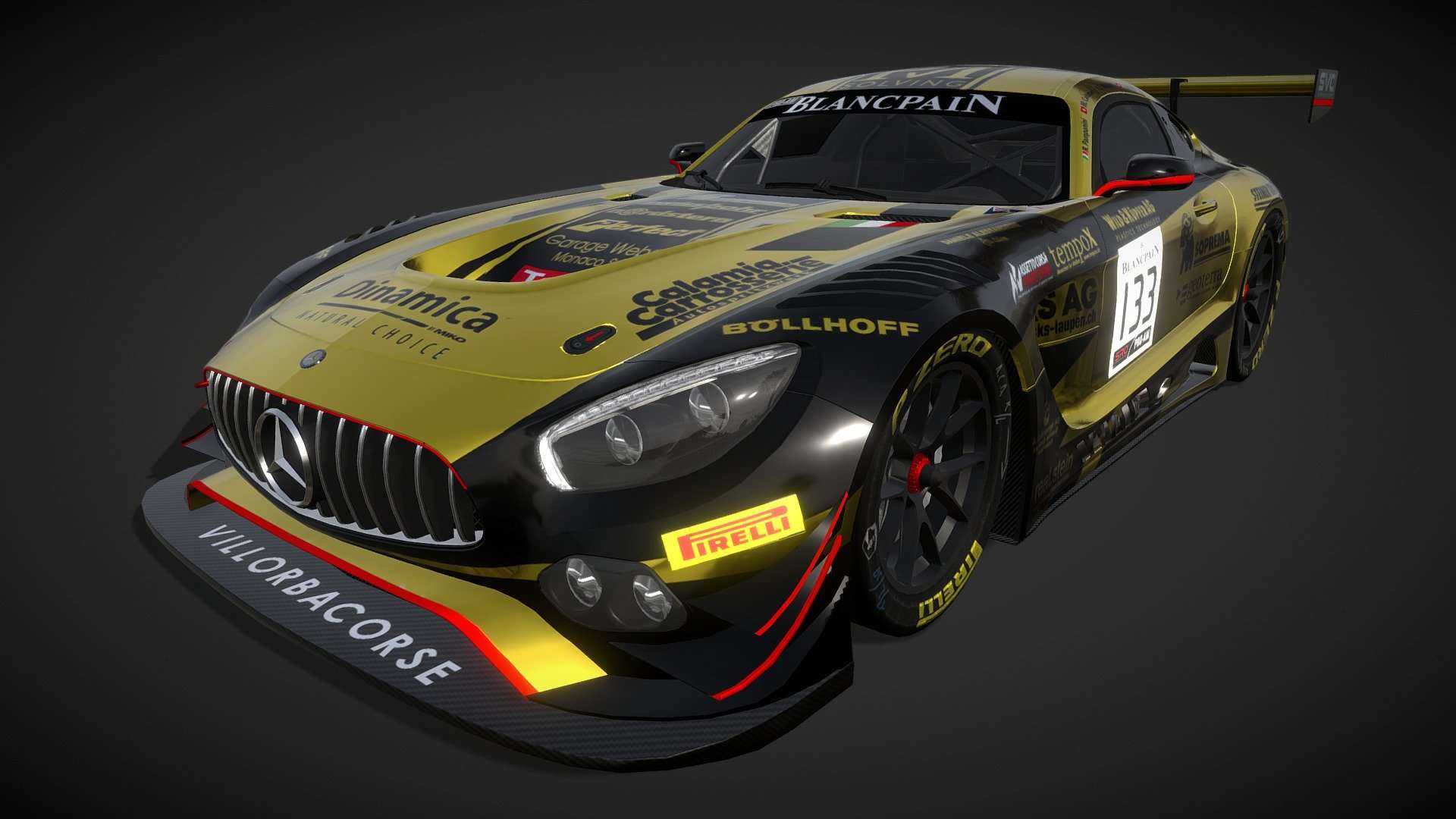 Mercedes-Benz AMG Blancpain Series VillorbaCorse