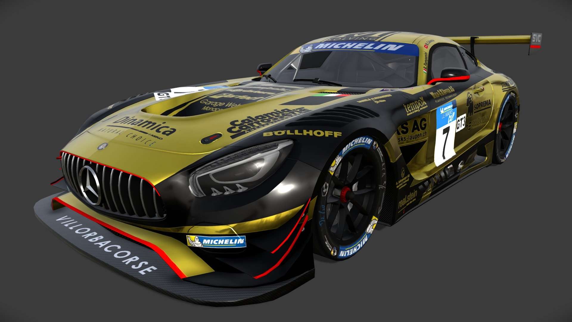 Mercedes-Benz AMG GT3 – Villorba Corse