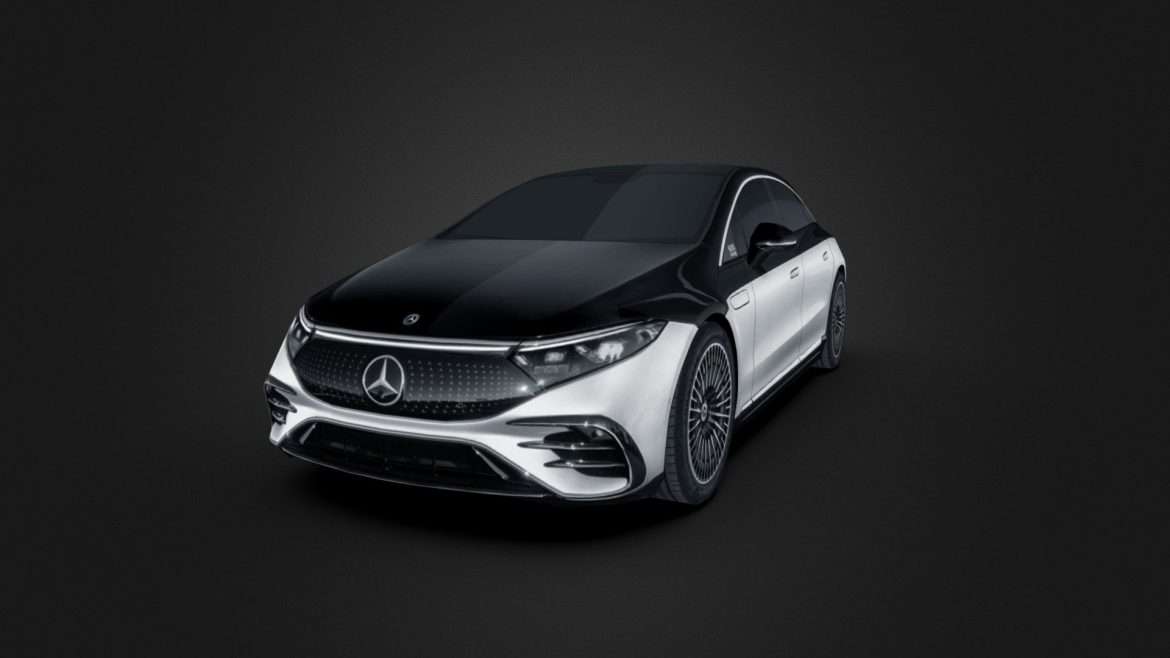 mercedes benz eqs 2022 3d model