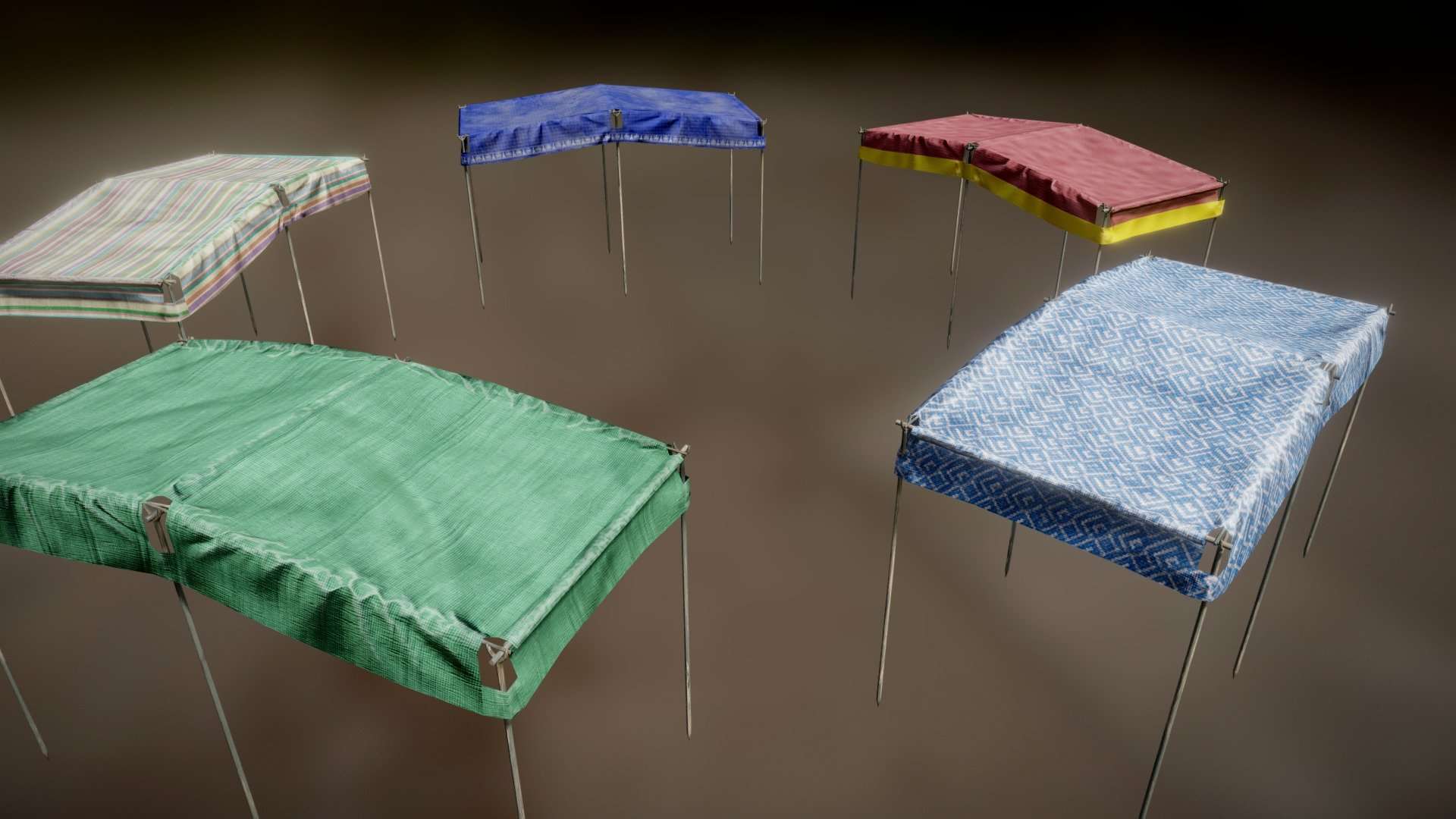 Merchant Stall Awnings