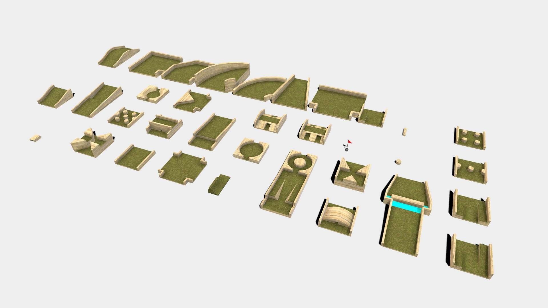 Modular Mini Golf