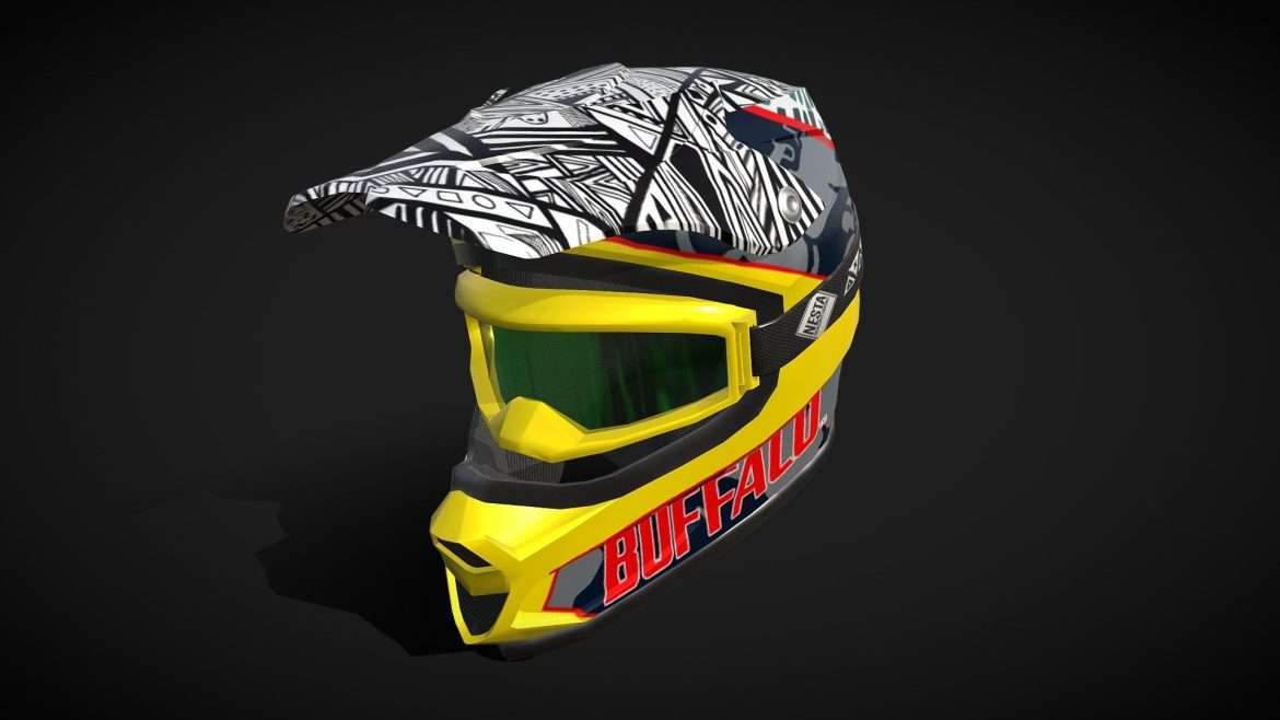 motocross 3d model