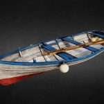 Old Fishing Rowing Boat