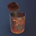 Old oil can