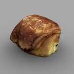 Pain au chocolat captured with HP Sprout G2