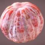 Peeled Ruby Red Grapefruit