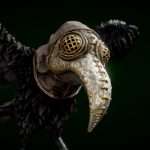 plague raven 3d model