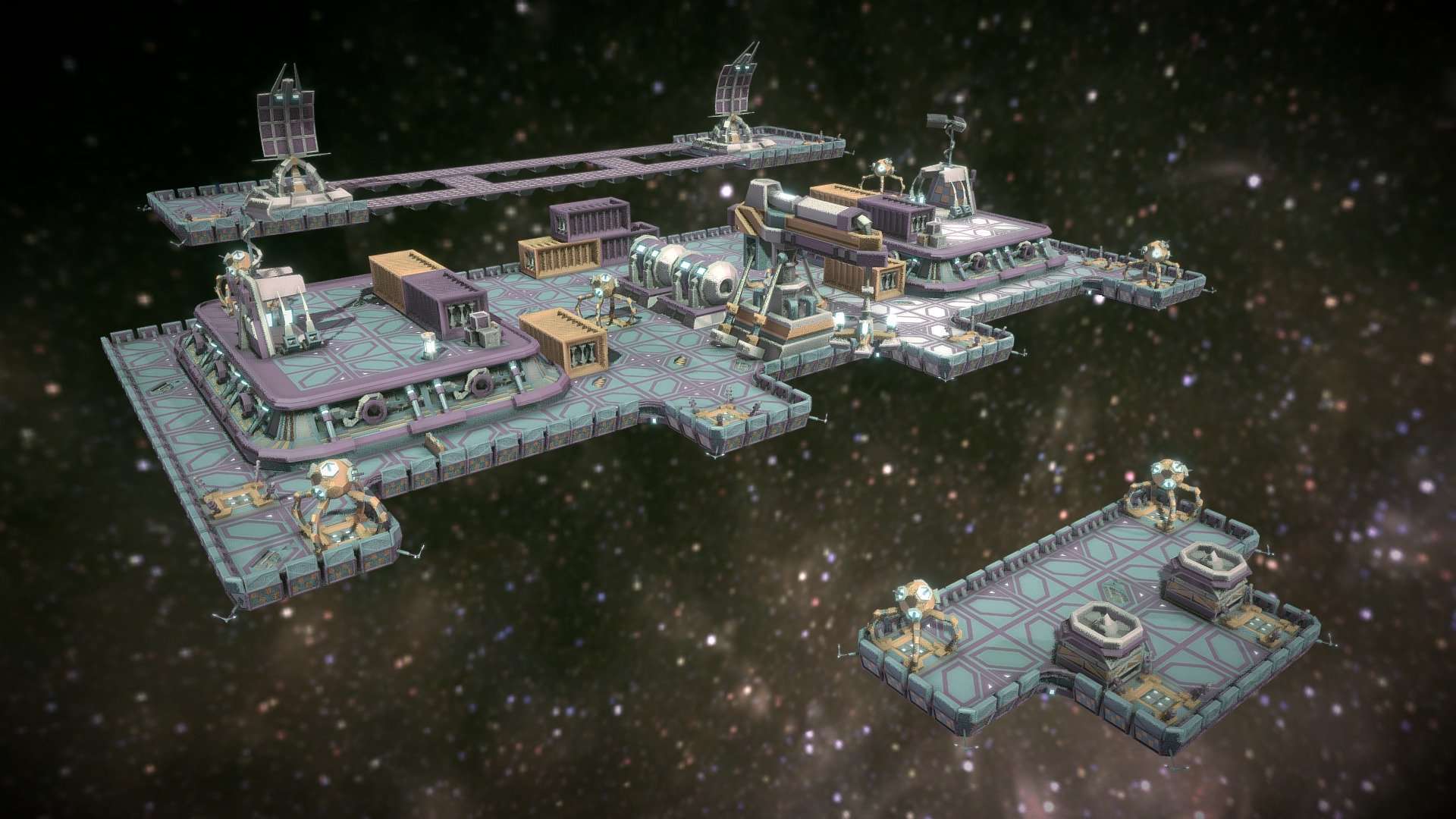 POLY STYLE – Space Station