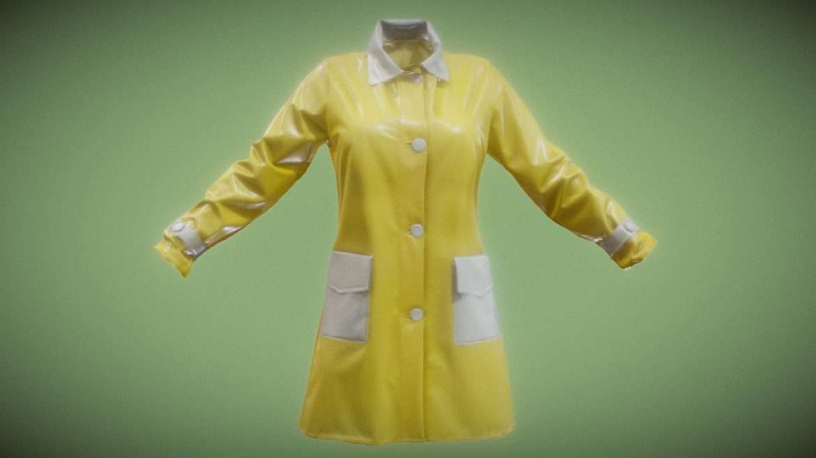 raincoat 11 3d model