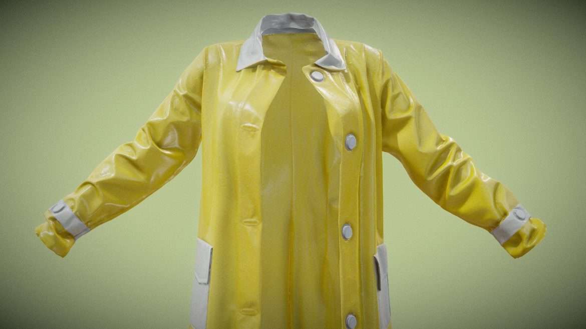 raincoat 12 3d model