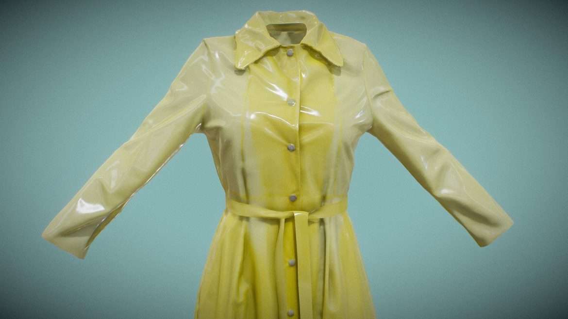 raincoat 13 3d model