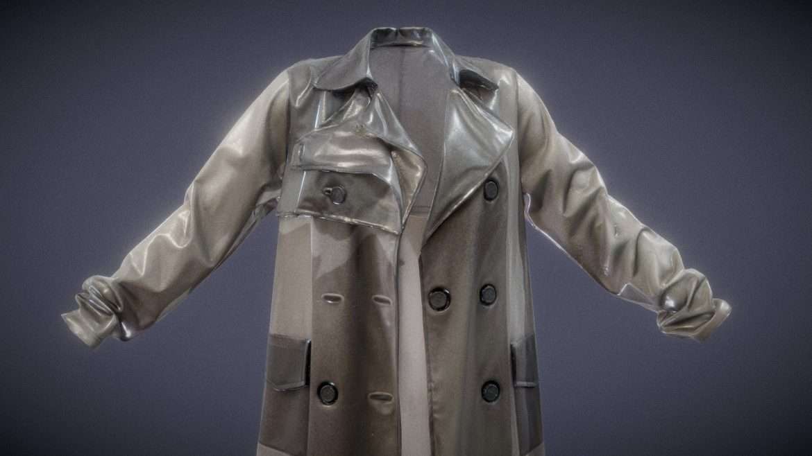 raincoat 5 3d model