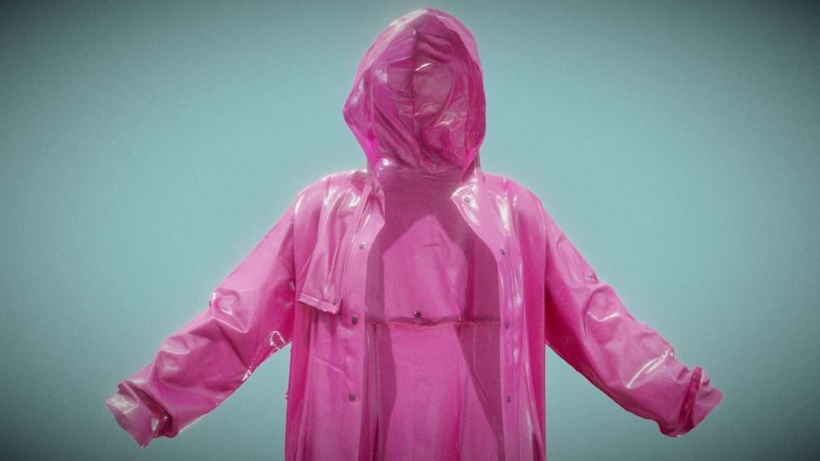 raincoat 8 3d model