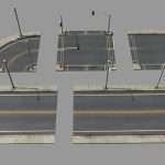 road pack 3d model