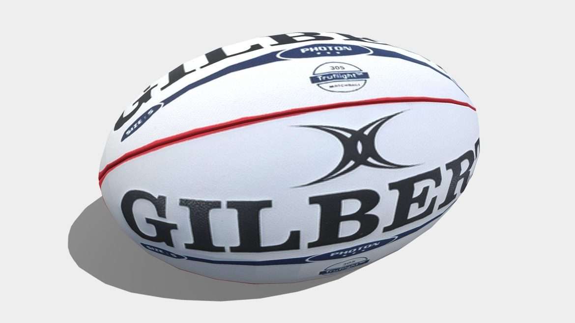 rugby ball 3d model