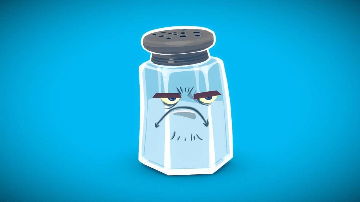 salty 3d model
