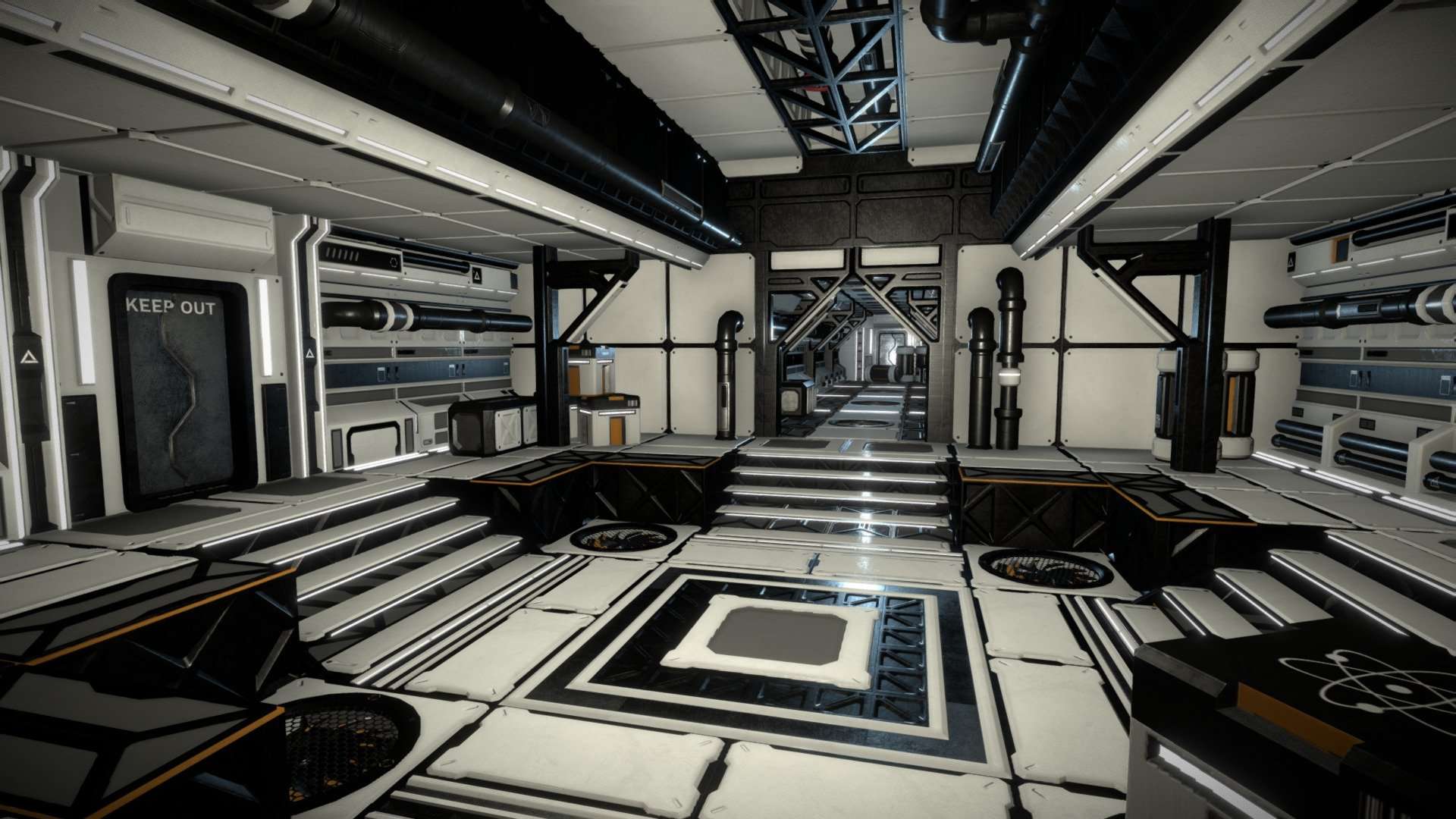 Sci Fi Modular Asset Pack (Sci Fi Corridor) - deep3dsea