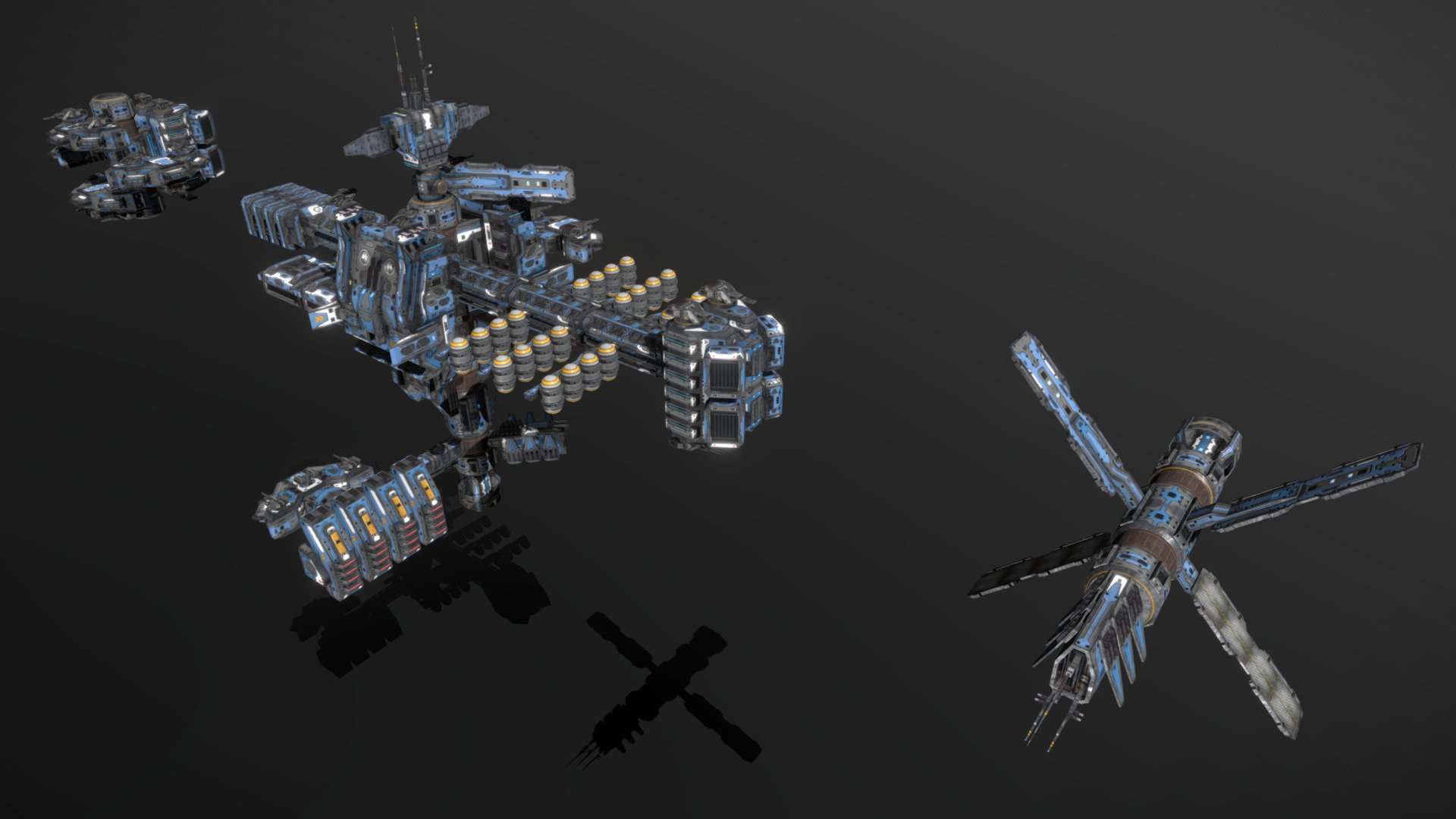 Scifi Military Station