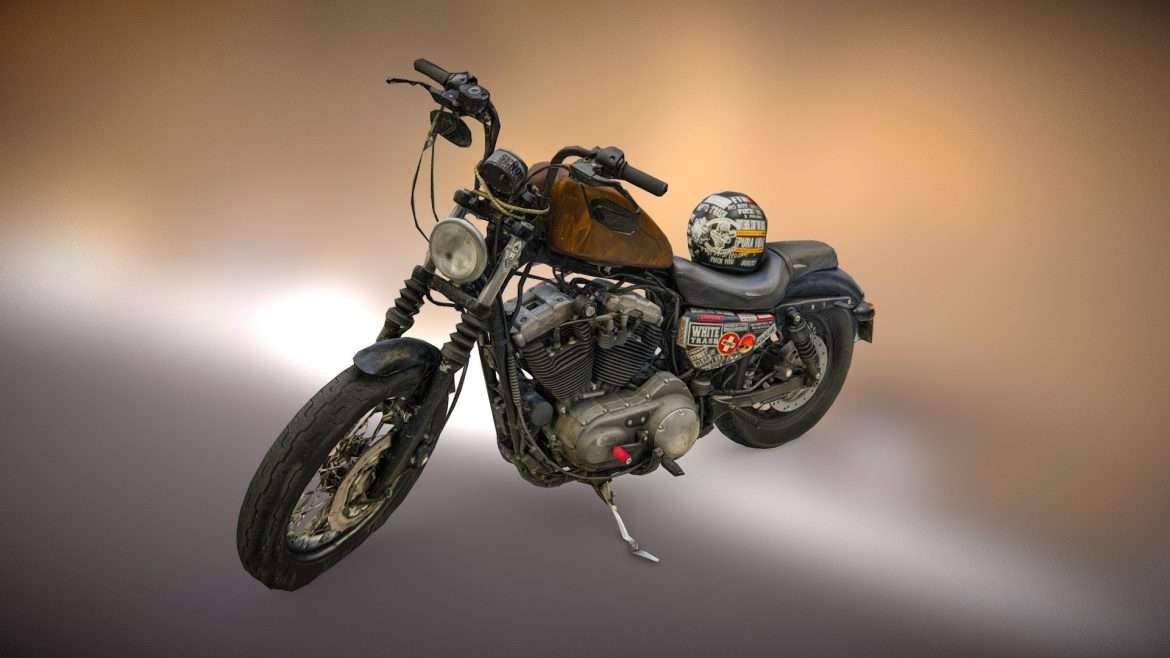 seor motorcycle bike photogrammetry scan 3d model
