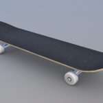 Skateboard (Low Poly)