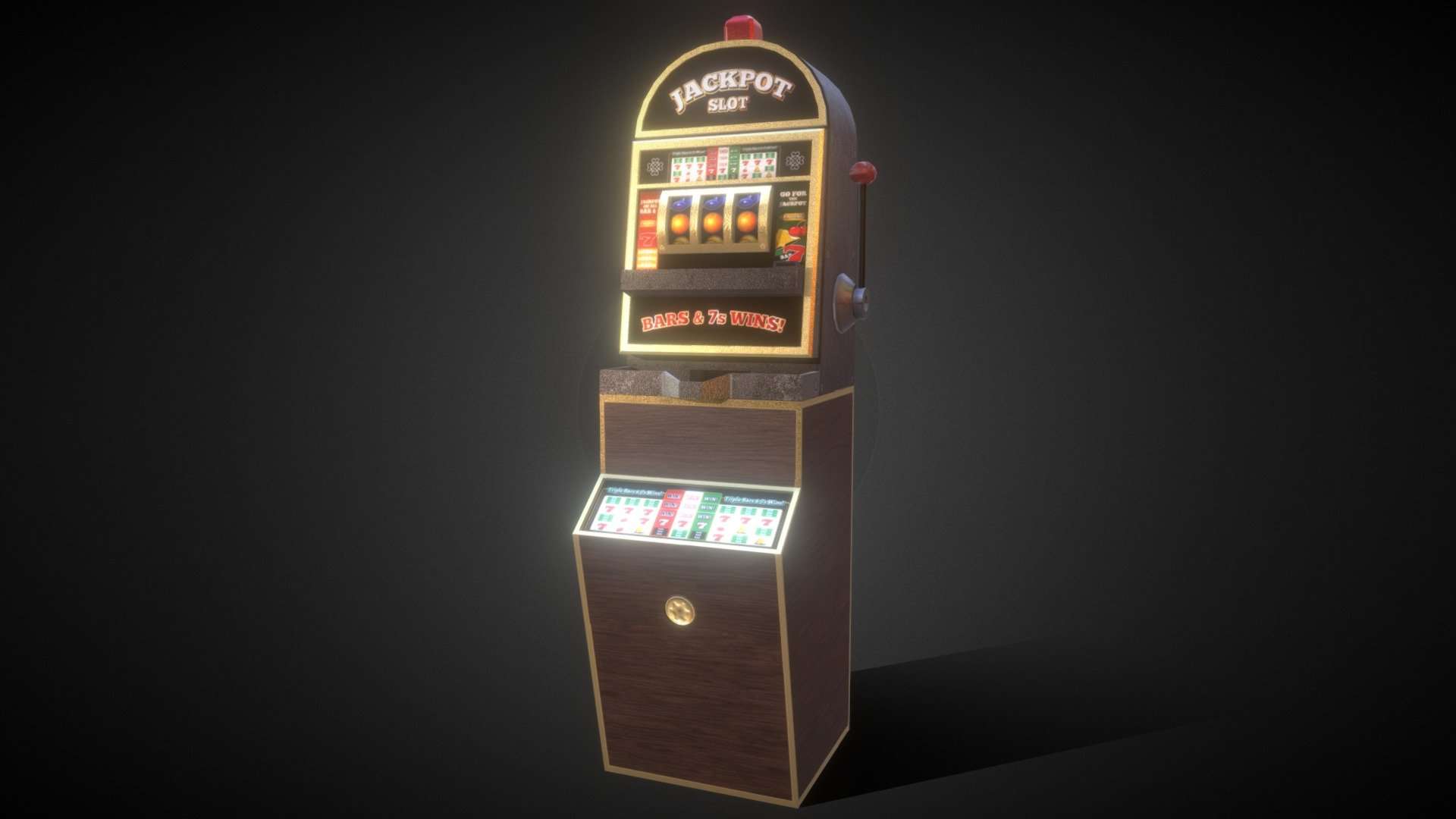 Slot Machin Casino Game Asset _ 3